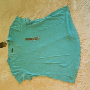 Take Gear Dry Tek Light Green Tee Shirt See thru texture